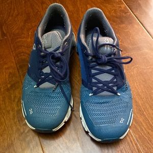 Women’s size 8.5 on cloud shoes blue